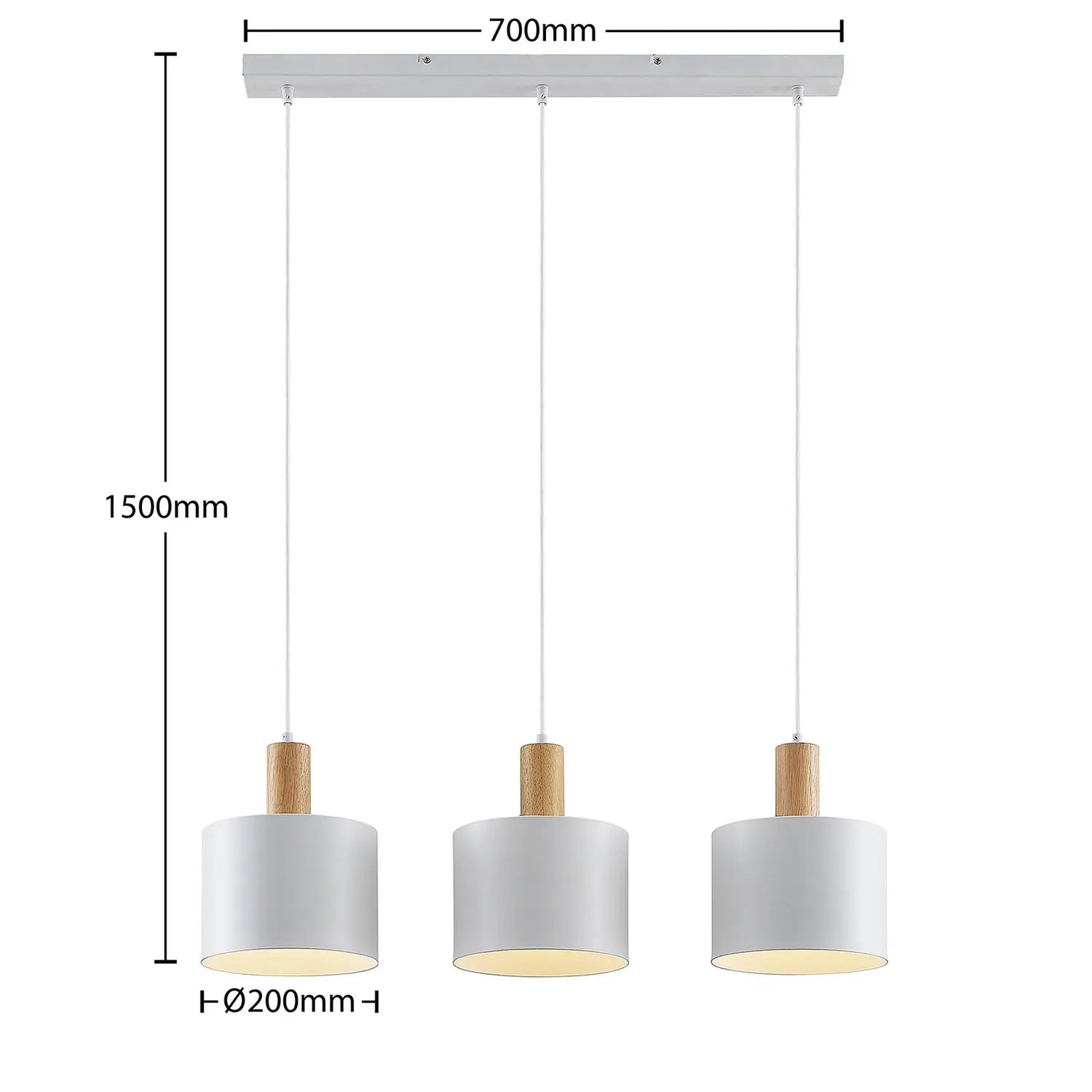 B-Ware Lindby Kadir Hängeleuchte Pendelleuchte Hängelampe Lampe Leuchte 3 Flmg Licht526 - 4251096592054