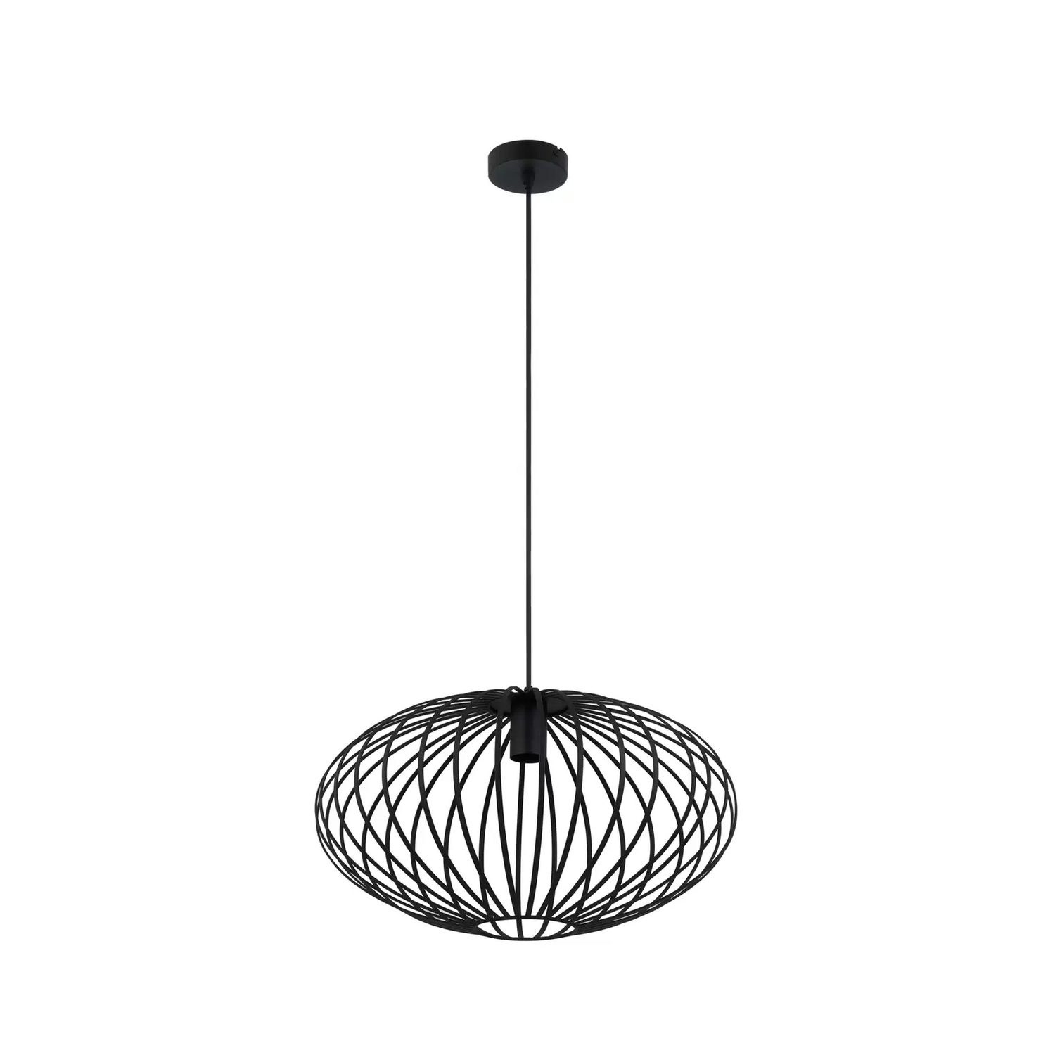 B-Ware Lindby Maivi Hängeleuchte Deckenleuchte Pendelleuchter Lampe Käfig Schwarz 50 Cm - 4251911765397