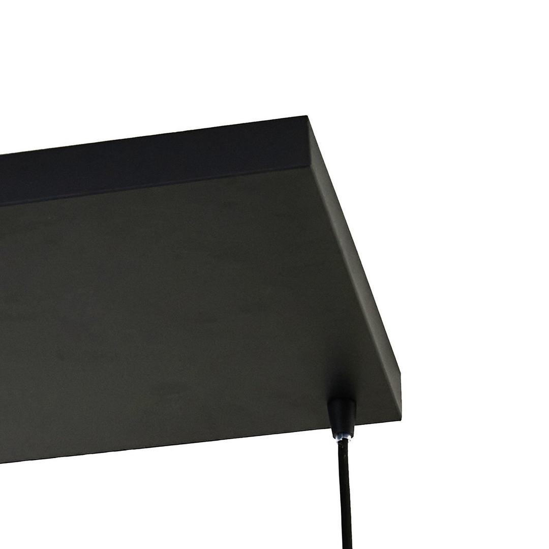 Lindby Hängeleuchte Pendellampe Marla Glas Rauchgrau 6fl 108cm E27 Dimmbar B-Ware - 4251911797114