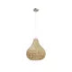 Lindby Hängeleuchte Pendelleuchte Miryam Hanfseil natur Ø 40 cm - 4251911792911