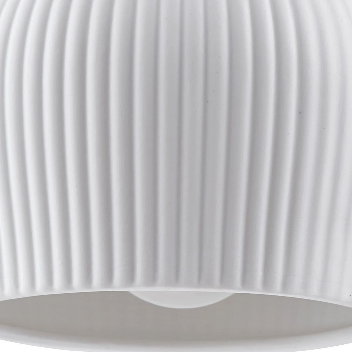 Lindby Hängeleuchte Pendelleuchte Nolane Keramik Lampe weiß Messing - 4251911796551