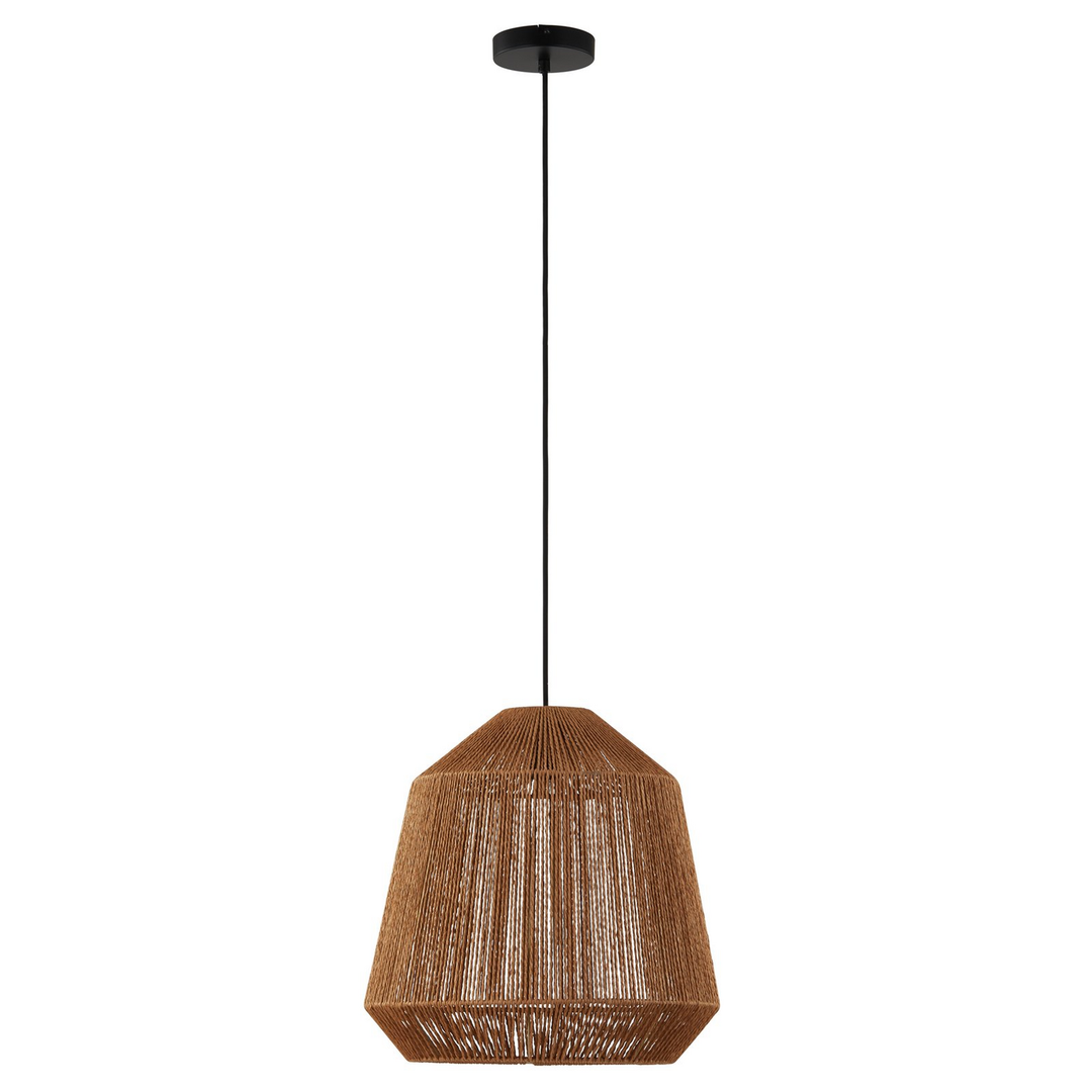 Lindby Hängeleuchte Pendelleuchte Otso Lampe Deckenlampe Leuchte Bambus E27 40cm B-Ware - 4251911765755