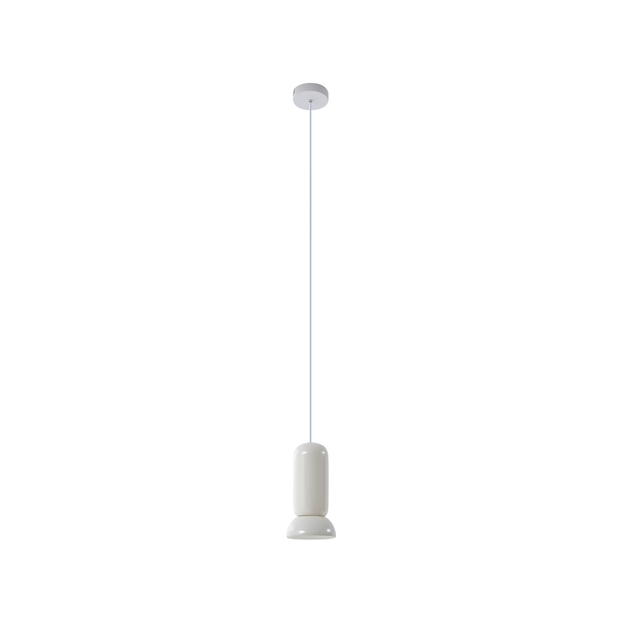 Lindby Hängeleuchte Pendelleuchte Kerimi Keramik Creme 1 Flammig Gu10 Dimmbar B-Ware - 4251911775983