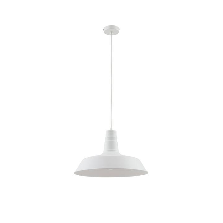 Lindby Hängeleuchte Pendelleuchte Lampe Weiß Metall 46 Cm E27 Dimmbar Leuchte B-Ware - 4251911793147