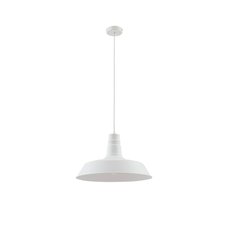 Lindby Hängeleuchte Pendelleuchte Lampe Weiß Metall 46 Cm E27 Dimmbar Leuchte B-Ware - 4251911793147