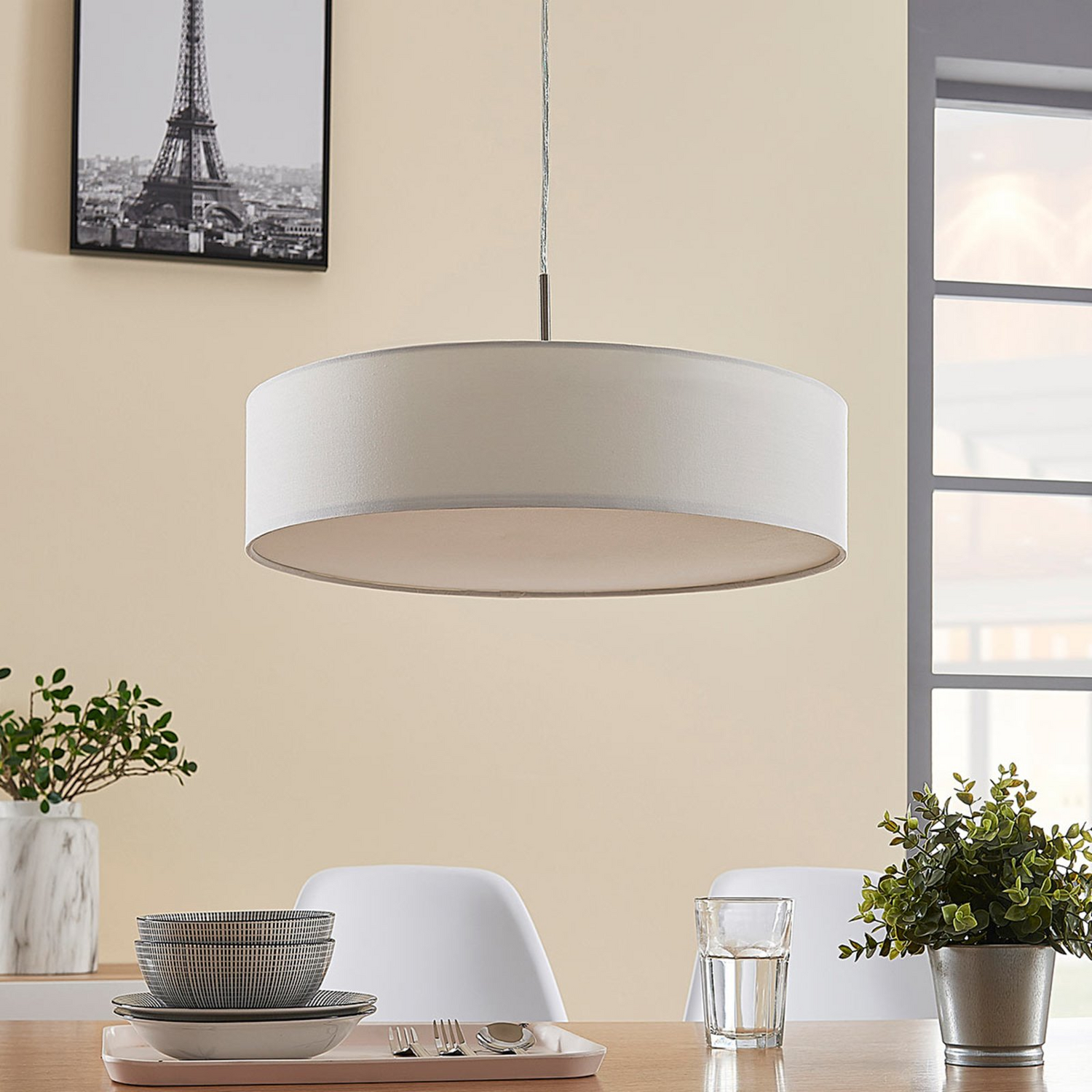B-Ware Lindby Hängeleuchte Sebatin Deckenlampe Pendelleuchte Deckenlicht Lampe E27 Led