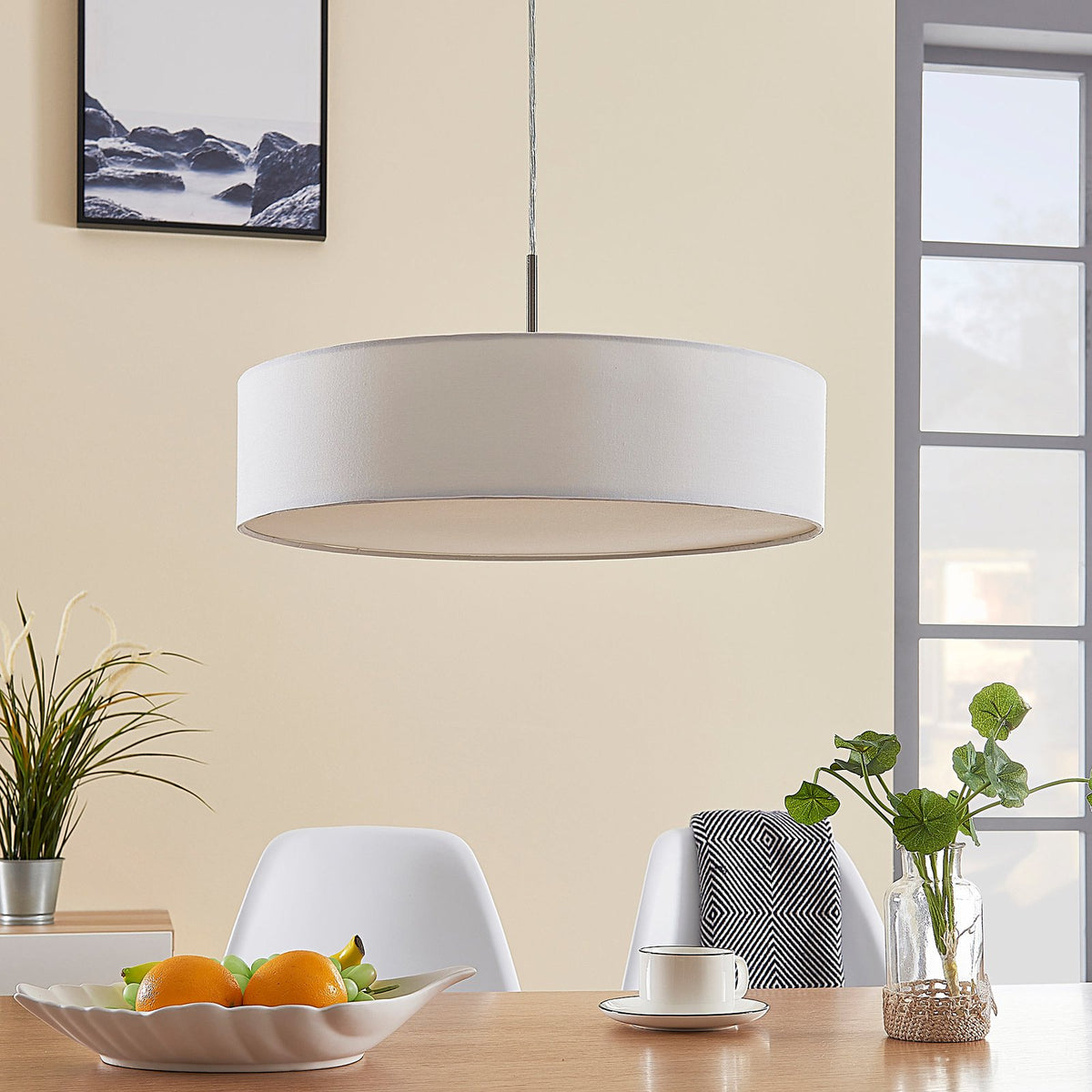 Lindby Hängeleuchte Sebatin Deckenlampe Pendelleuchte Deckenlampe Lampe E27 LED - 4251096502992