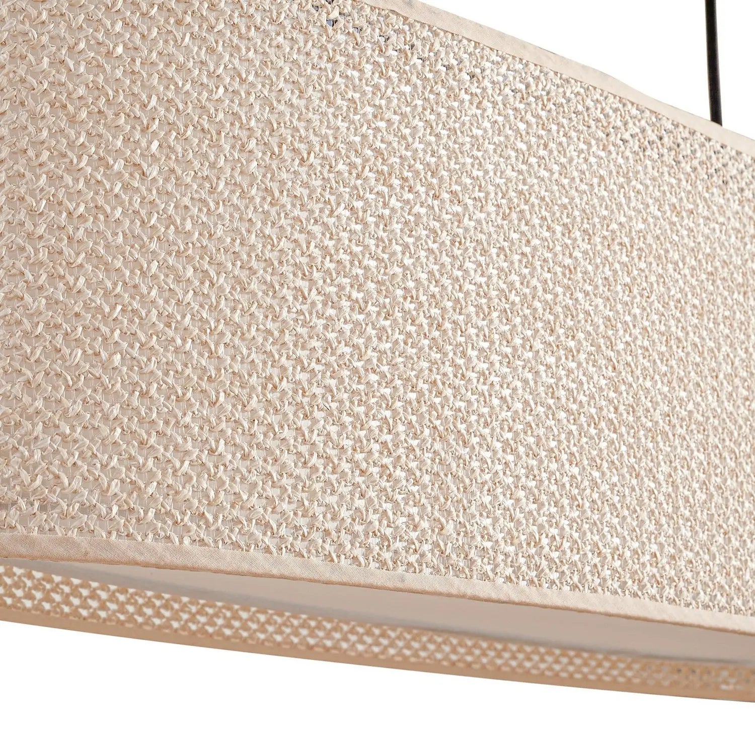 B-Ware Lindby Hängeleuchte Pendelleuchte Soula E27 Beige Kunststoff 78 Cm Lampe Leuc76