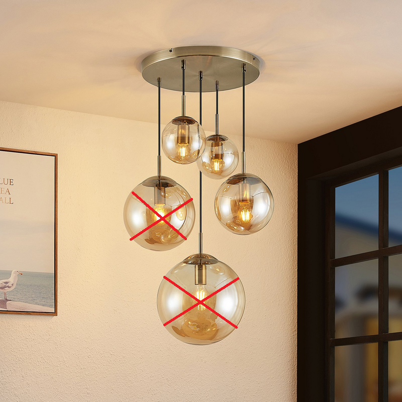 Lindby Teeja Hängeleuchte Deckenlampe Lampe Pendelleuchte Licht SIEHE TEXT/FOTO - 4251911746082