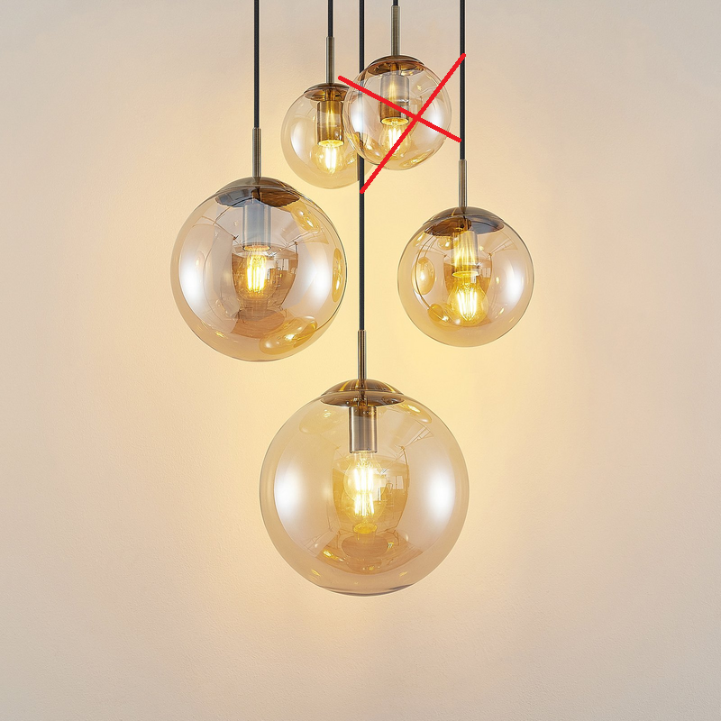 Lindby Teeja Hängeleuchte Deckenlampe Pendelleuchte Leuchte LED SIEHE TEXT/FOTO - 4251911746082