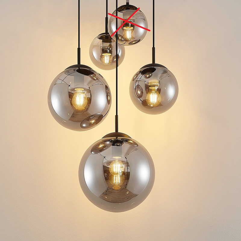 Lindby Teeja Hängelampe Hängeleuchte Deckenleuchte Lampe Leuchte Siehe Text/Foto B-Ware - 4251911746068