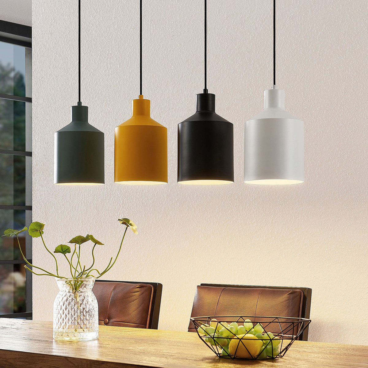Lindby Tirane Hängeleuchte Deckenlampe Pendelleuchte Lampe 4-flg E27 SIEHE TEXT - 4251096581201