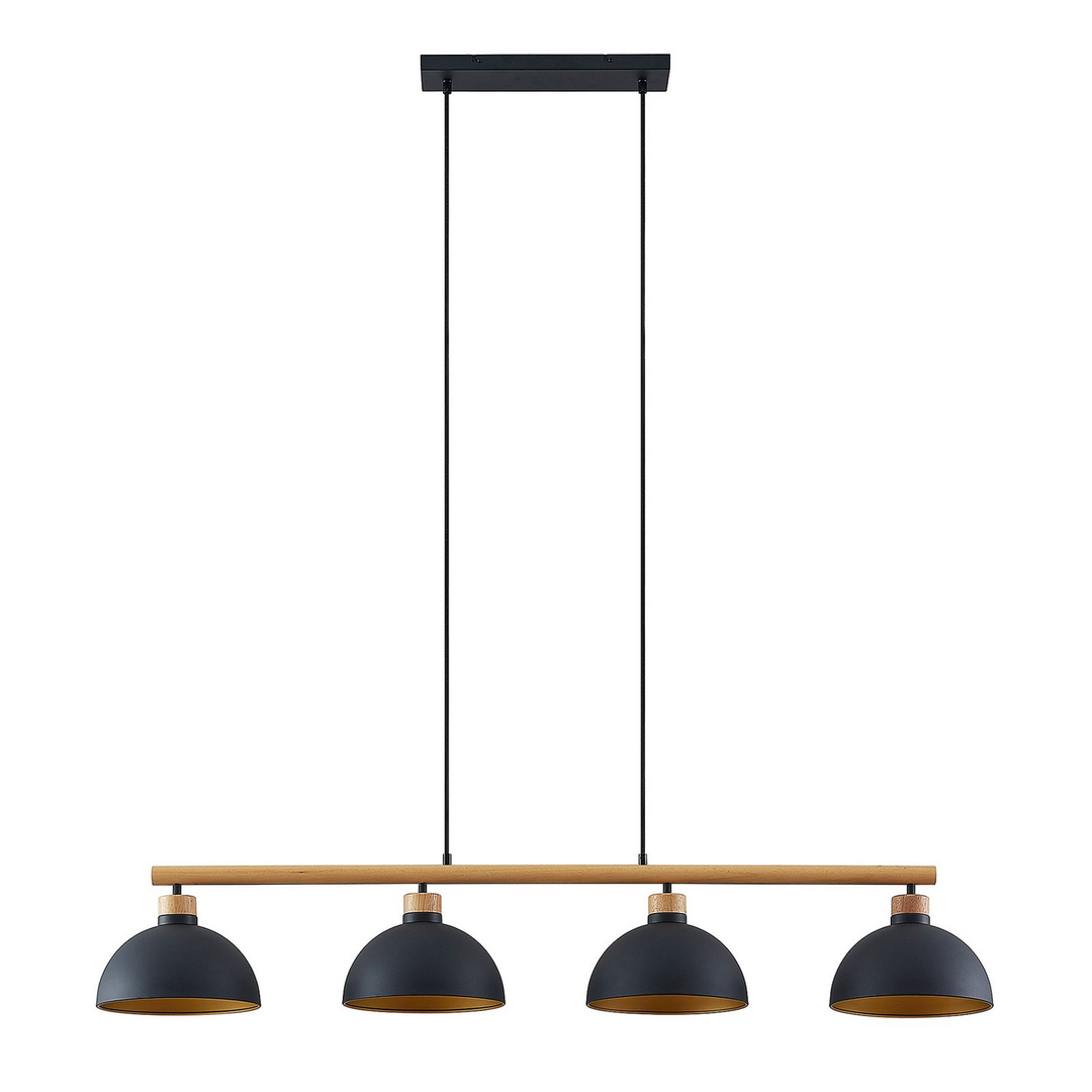 Lindby Tirzana Hängeleuchte Pendelleuchte Deckenlampe Lampe Vierflammig Schwarz B-Ware - 4251911709032