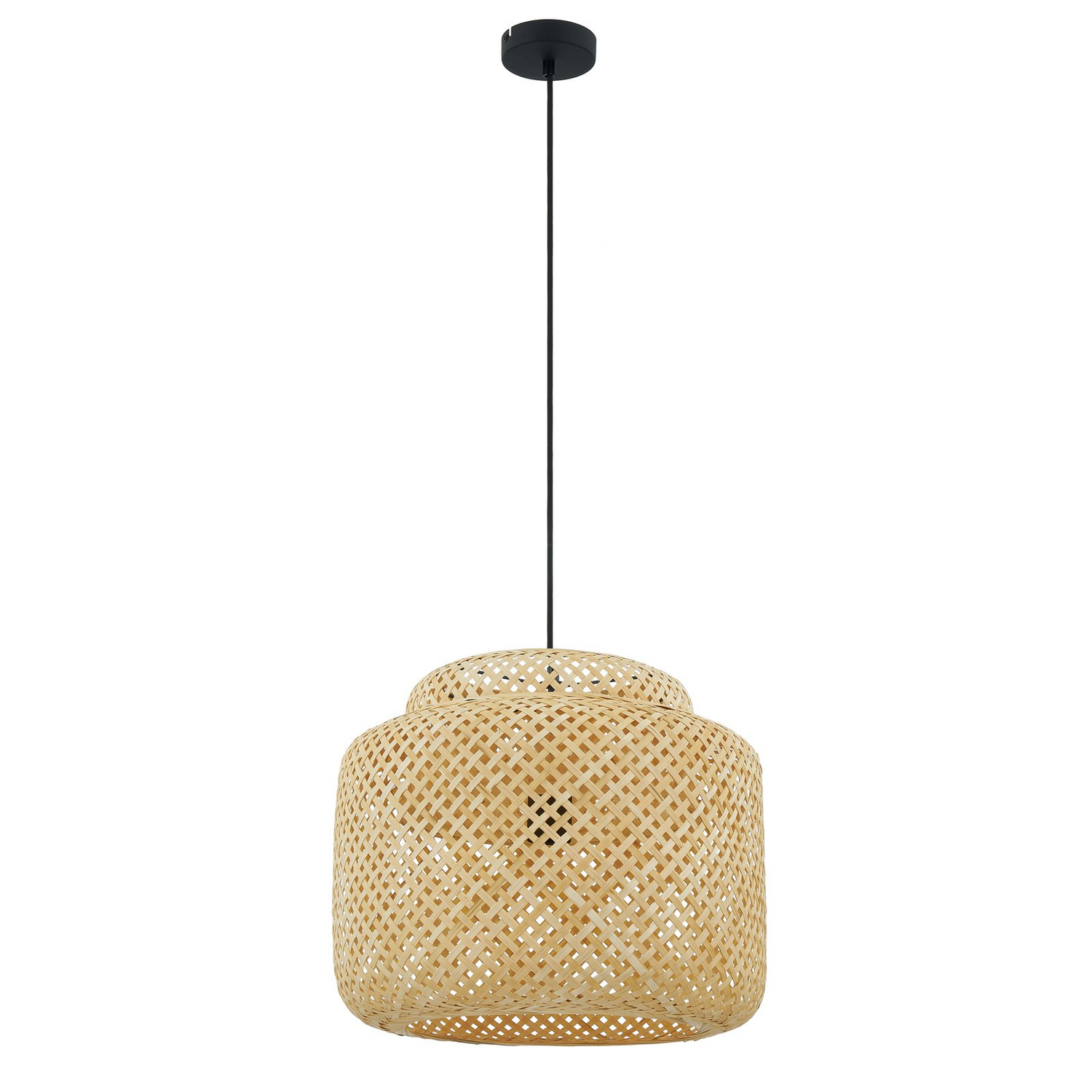B-Ware Lindby Hängeleuchte Venora ø 40 Cm Einstufig Bambus E27 Deckenlampe Lampe Spot - 4251911764925