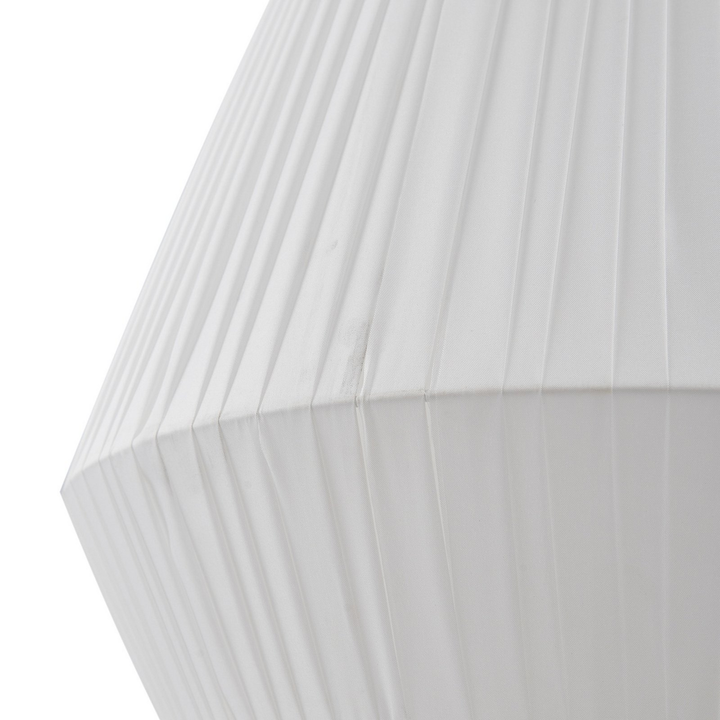 Lindby Hängeleuchte Pendelleuchte Lampe Vitore Textil Weiß 40 Cm Dimmbar E27 B-Ware