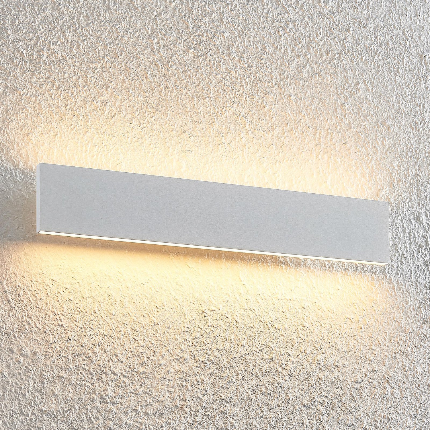 Applique murale LED Lindby Ignazia de catégorie B, éclairage de salon, applique murale LED à 2 lumières, W543 