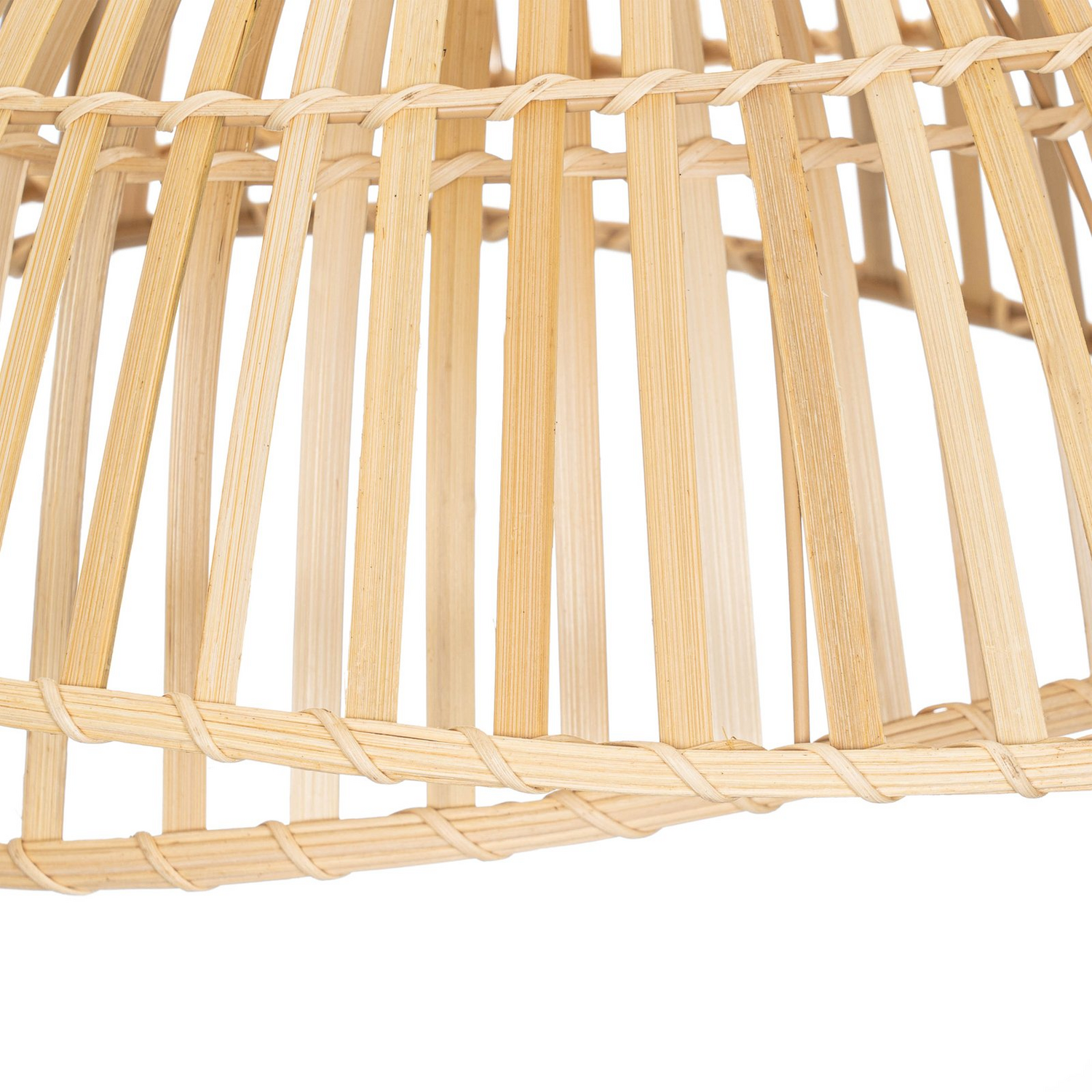 B-Ware Lindby Ilajus Pendant ø62 Bamboo Hängeleuchte Pendelleuchte Leuchte Lampe Bambus