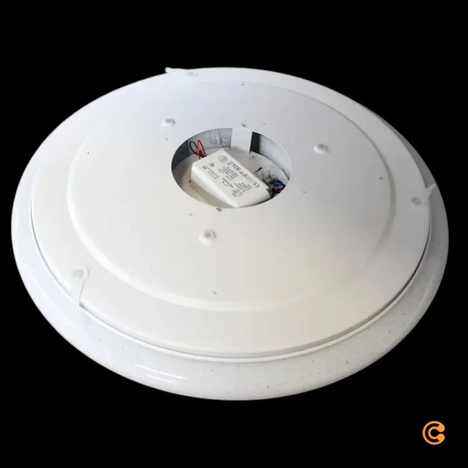 B-Ware Lindby Deckenleuchte Led Leuchte Ilektra Weiß Glitzer Fernbedienung Dimmbar 50cm - 4251911762433