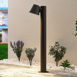 B-Ware Lindby Ileyna Pollerleuchte Wegeleuchte Gartenleuchte Lampe Gu10 Alu Dunkelg838