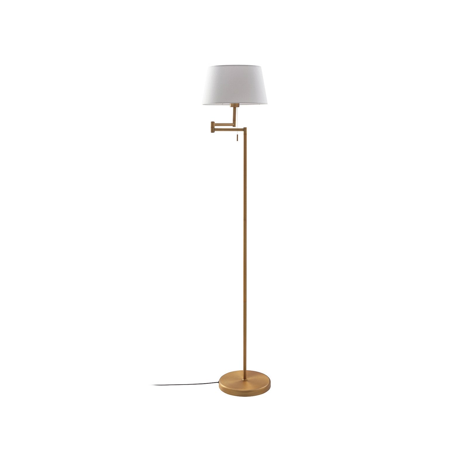 Lindby Ismene Stehleuchte Lampe Stehlampe Arm schwenkbar Wohnzimmer Beleuchtung - 4251911771282