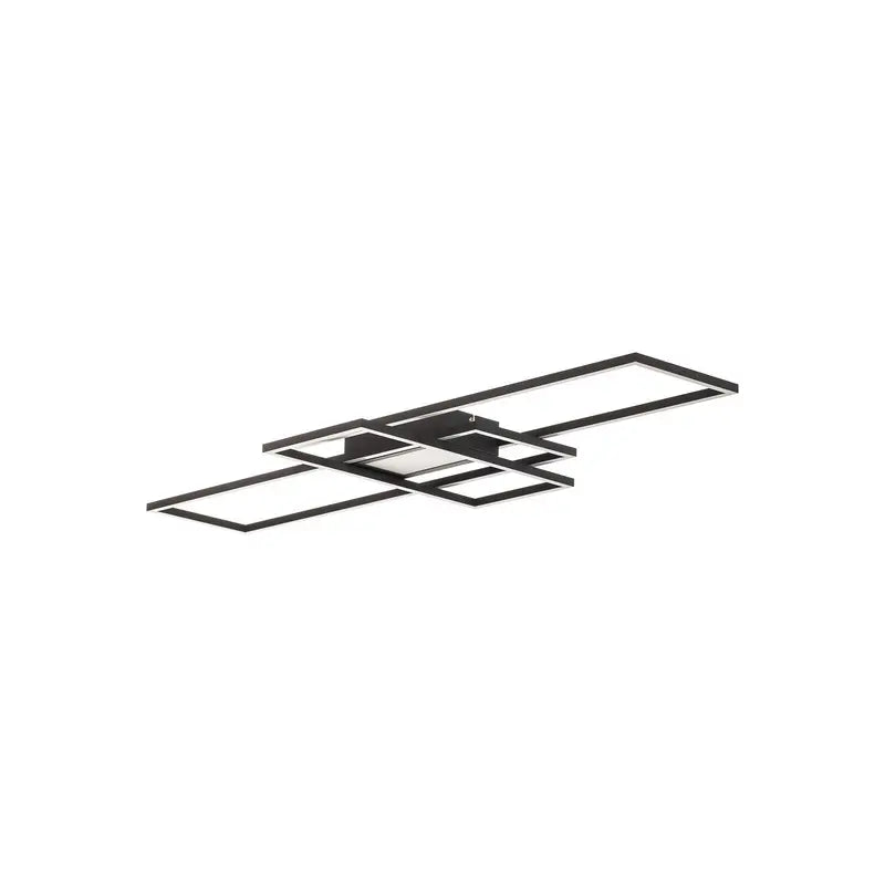 B-Ware Lindby Deckenlampe Deckenleuchte Led Ismera Schwarz Matt Aluminium Kunststoff559 - 4251911721218