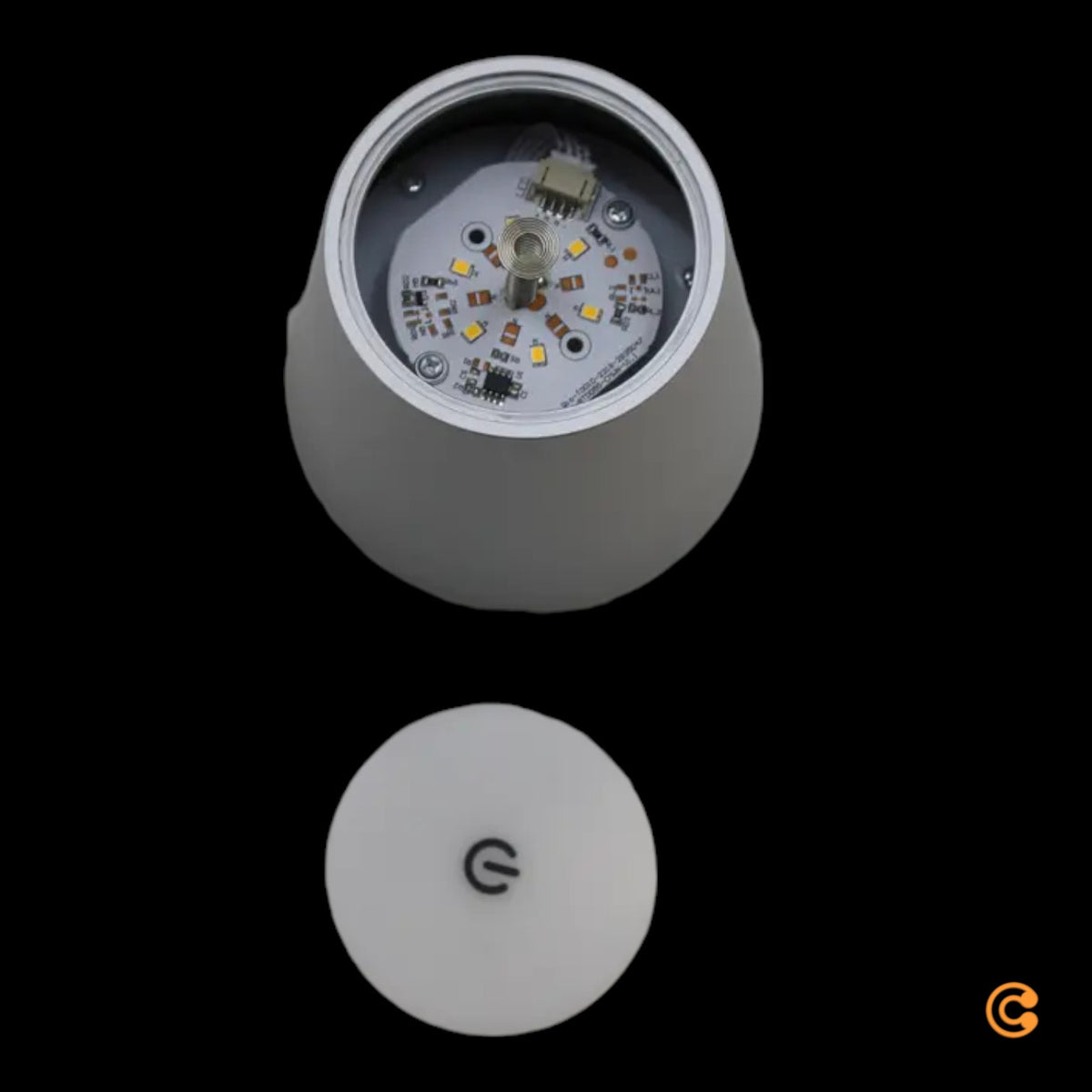 Stehleuchte Lampe Lindby Janea LED Akku silber Außenleuchte Szenerie Metall - 4251911764000