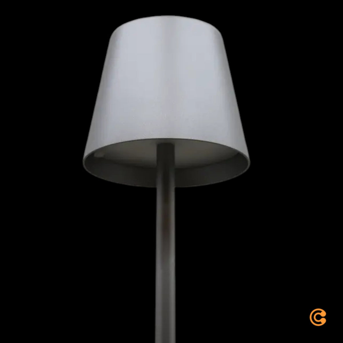 Stehleuchte Lampe Lindby Janea LED Akku silber Außenleuchte Szenerie Metall - 4251911764000