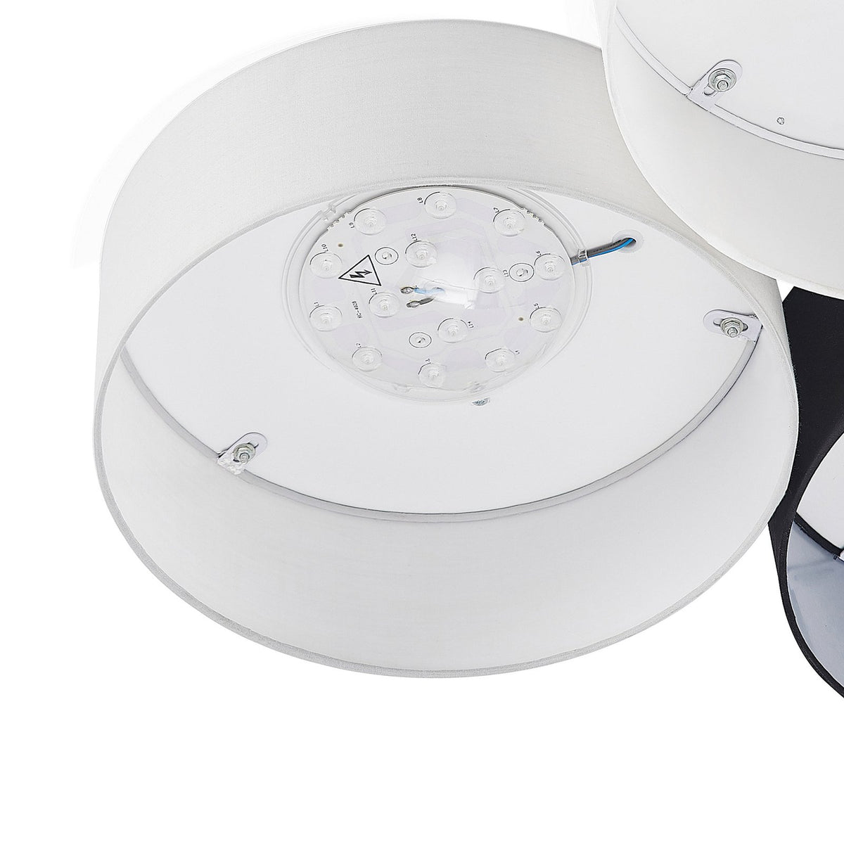 Lindby Janita LED-Deckenlampe Deckenlampe Deckenlicht Wohnzimmerleuchte 3-fl. - 4251911713800
