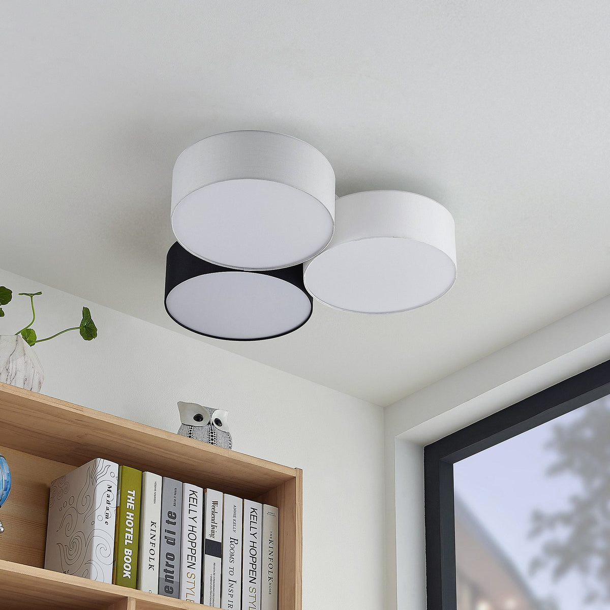 Lindby Janita LED-Deckenlampe Deckenlampe Deckenlicht Wohnzimmerleuchte 3-fl. - 4251911713800