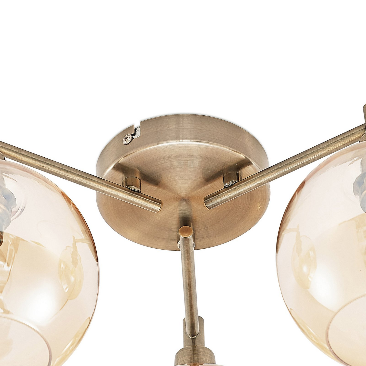 B-Ware Lindby Jemissa Deckenlampe 3 Flammig Amber Deckenlicht Lampe Leuchte Spot Licht - 4251911729627