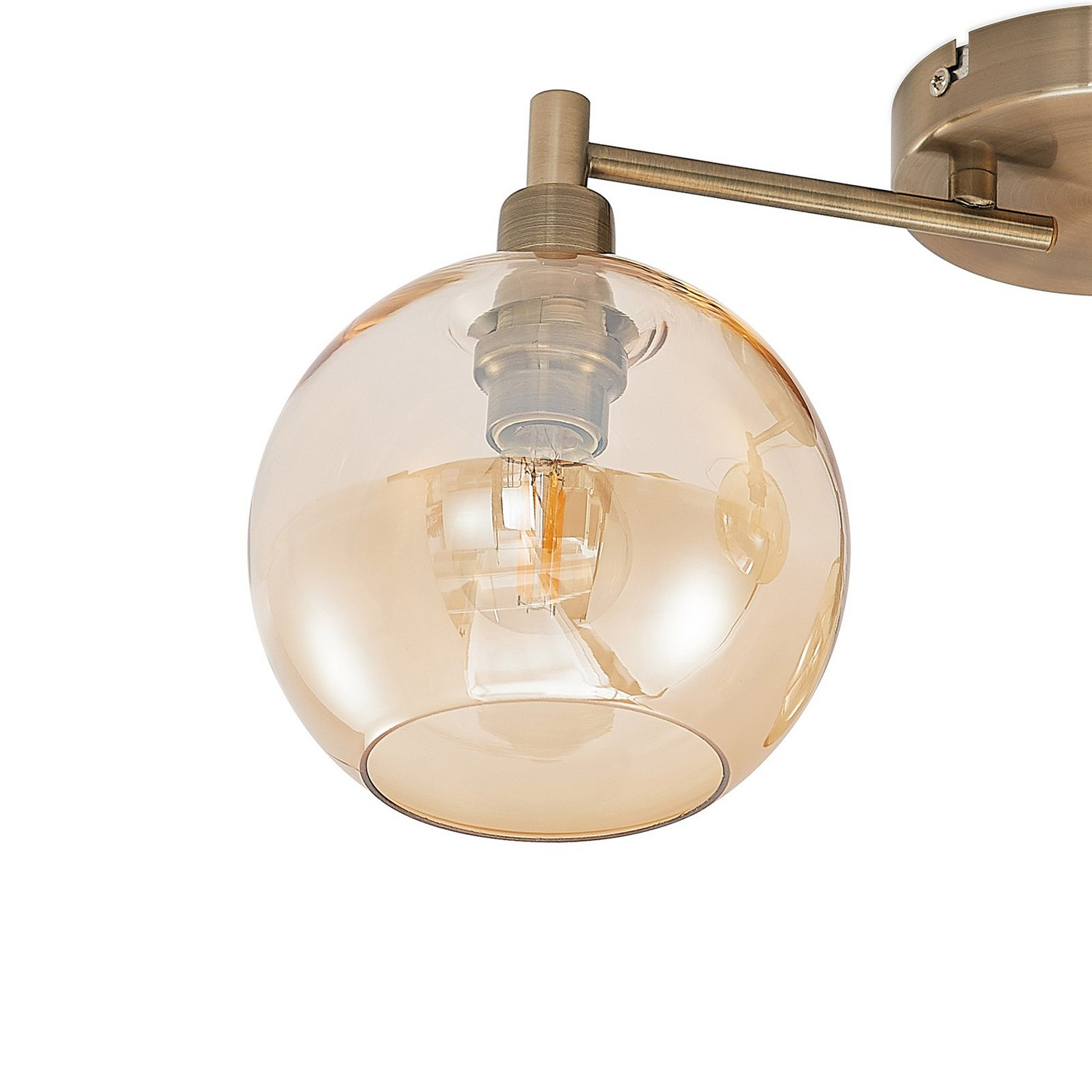 B-Ware Lindby Jemissa Deckenlampe 3 Flammig Amber Deckenlicht Lampe Leuchte Spot Licht - 4251911729627
