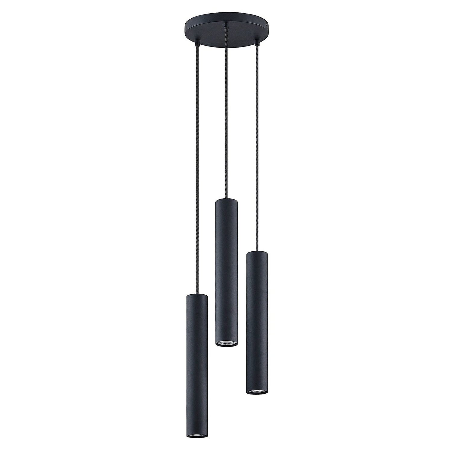 B-Ware Lindby Joffrey Hängeleuchte Pendelleuchte Deckenlampe Lampe 3 Flammig Schwarz386
