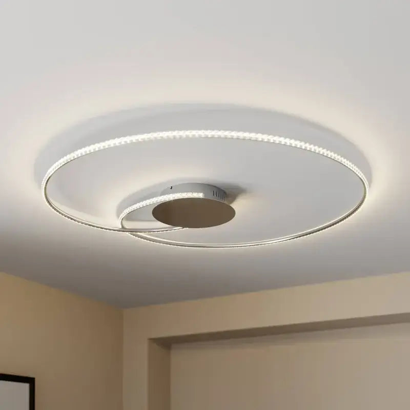 B-Ware Lindby Deckenleuchte Deckenlampe Led Joline Kristall Metall Chrom 3 Stück - 4251096564075