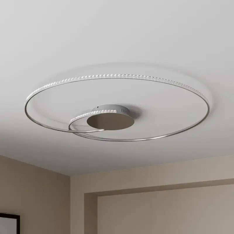 B-Ware Lindby Deckenleuchte Deckenlampe Led Joline Kristall Metall Chrom 3 Stück - 4251096564075