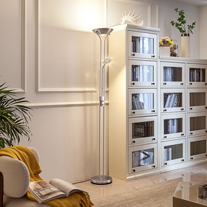 B-Ware Lindby Led Deckenfluter Josefin Stehleuchte Standleuchte Stehlampe Leselicht