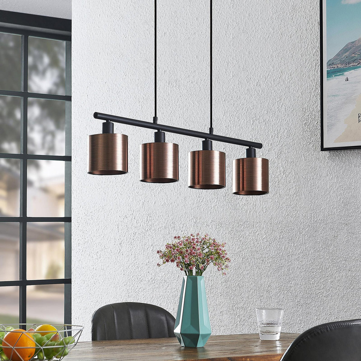 Lindby Joudy Pendelleuchte Deckenlampe Hängeleuchte Deckenleuchte Lampe Leuch585 - 4251911703771