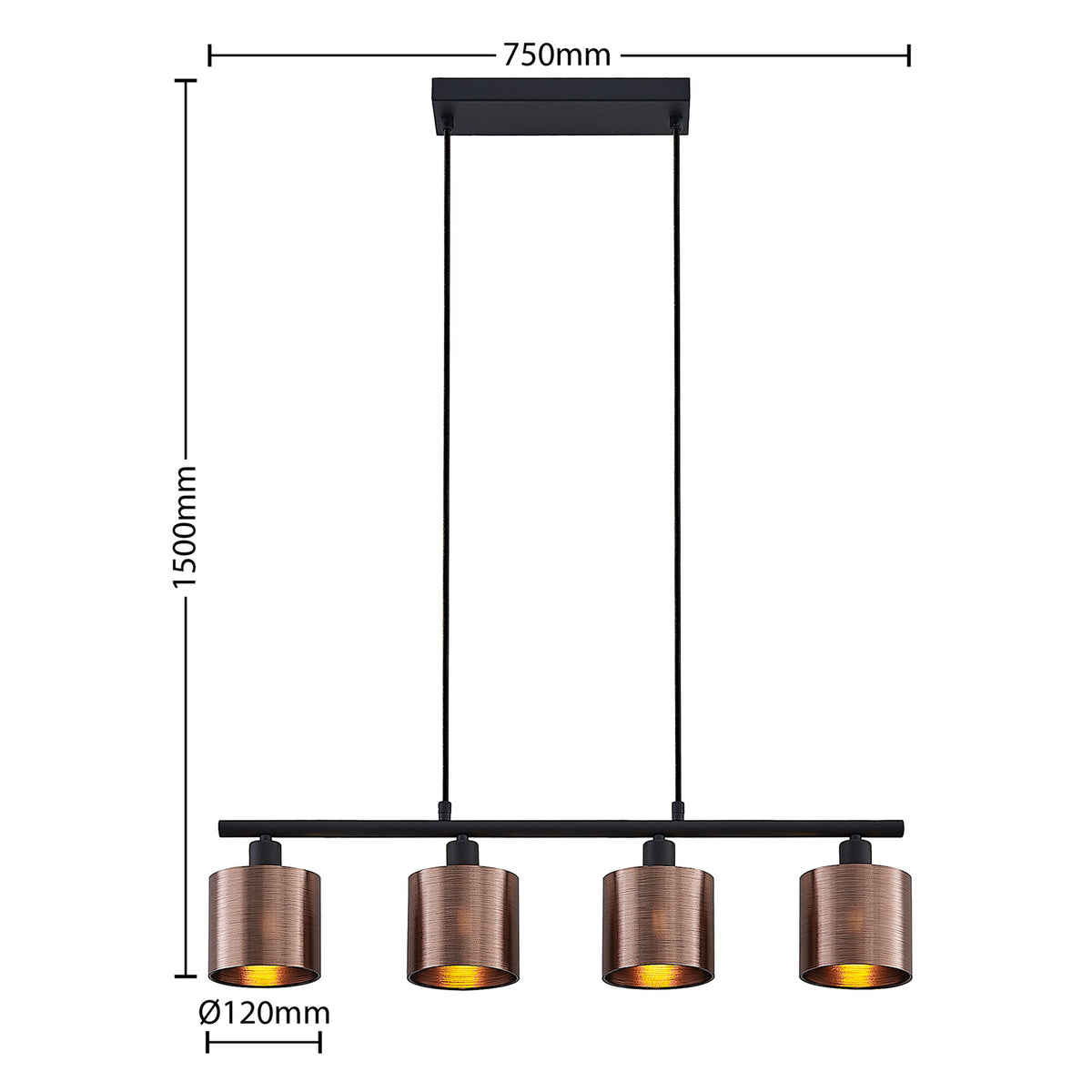 Lindby Joudy Pendelleuchte Deckenlampe Hängeleuchte Deckenleuchte Lampe Leuch585 - 4251911703771
