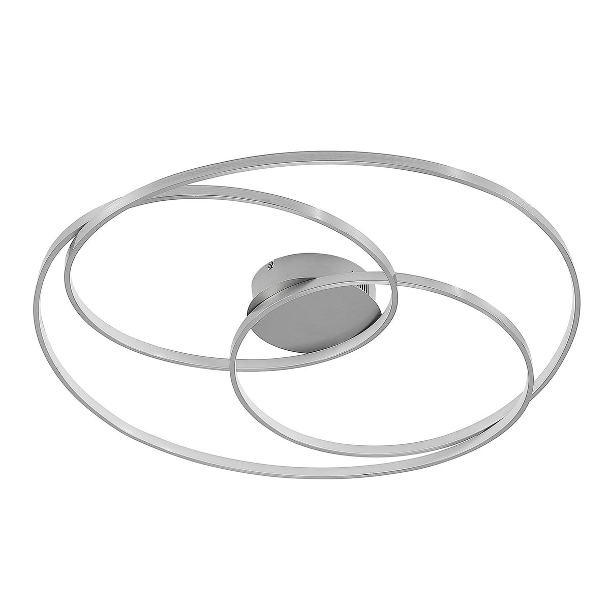 Lindby Kateryna LED-Deckenlampe Deckenlampe Deckenlicht Wohnzimmerlampe nickel - 4251911707359
