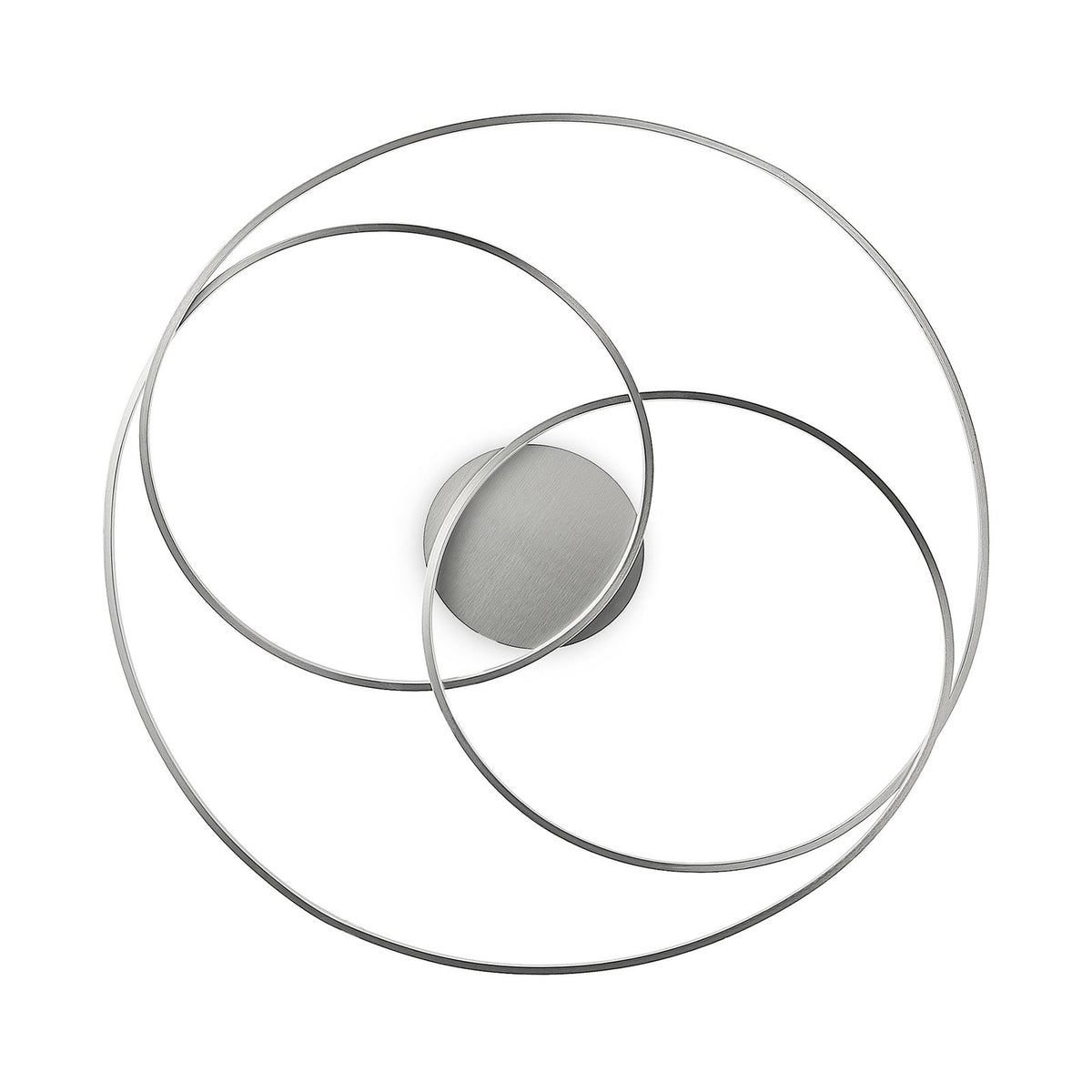 Lindby Kateryna LED-Deckenlampe Deckenlampe Deckenlicht Wohnzimmerlampe nickel - 4251911707359