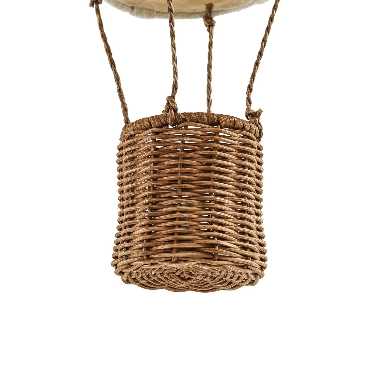 B-Ware Lindby Hängeleuchte Pendelleuchte Kinderzimmer Aeris Textil Rattan Beige - 4255830911323