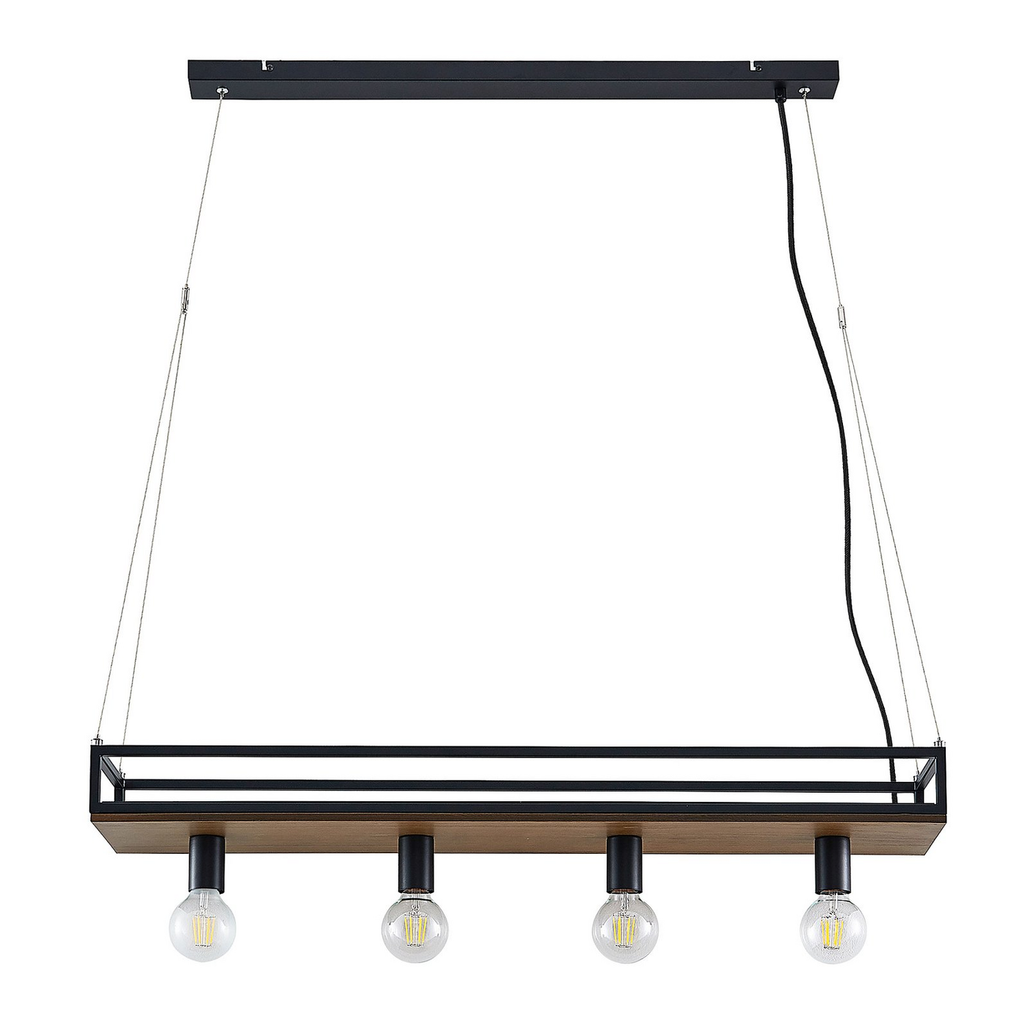 Suspension Lindby Kirista de catégorie B, plafonnier, luminaire suspendu, éclairage décoratif pour salon, 689