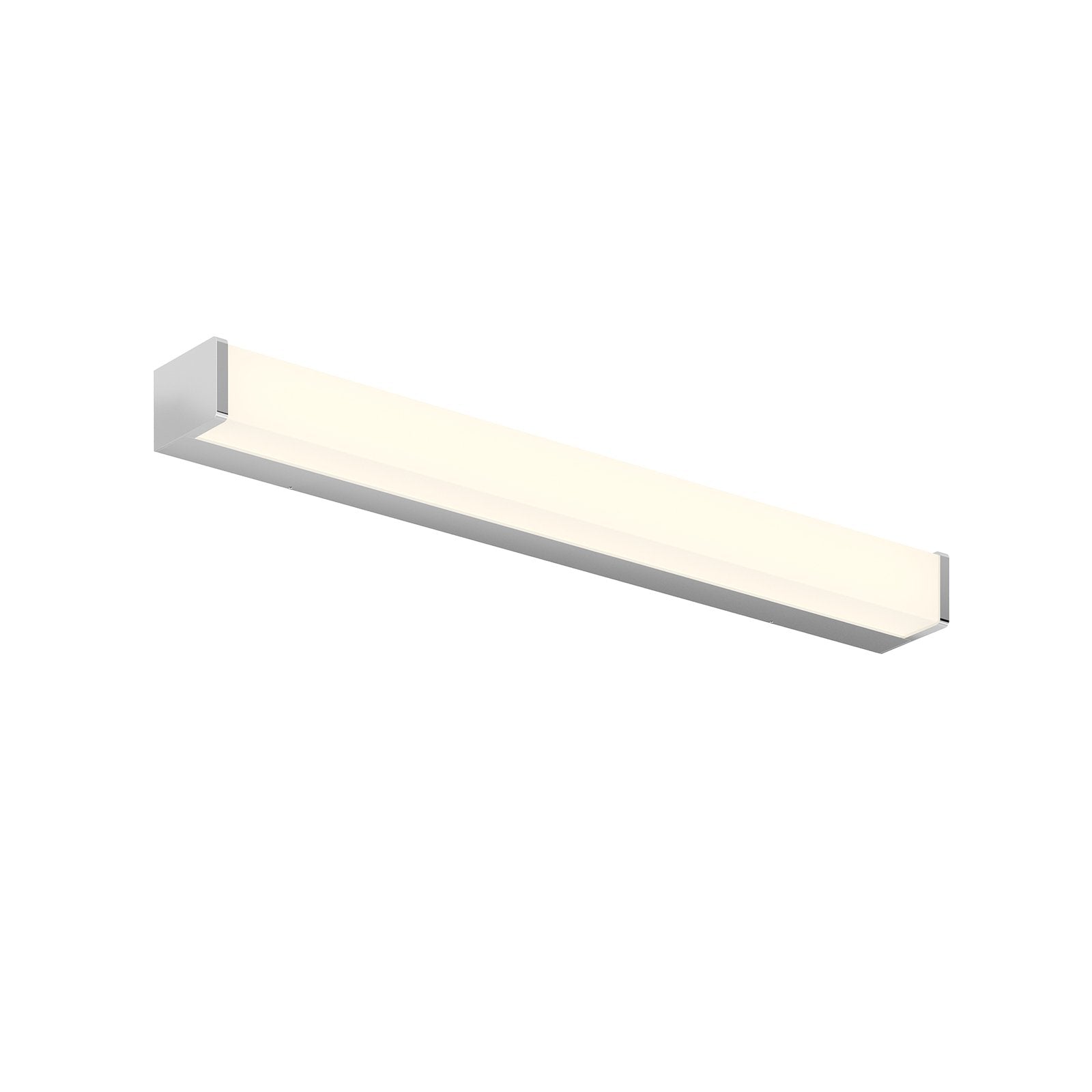 Lindby Klea LED-Badezimmerleuchte 60 cm weiß Chrom Spiegelleuchte Badlampe Lampe - 4251096580501