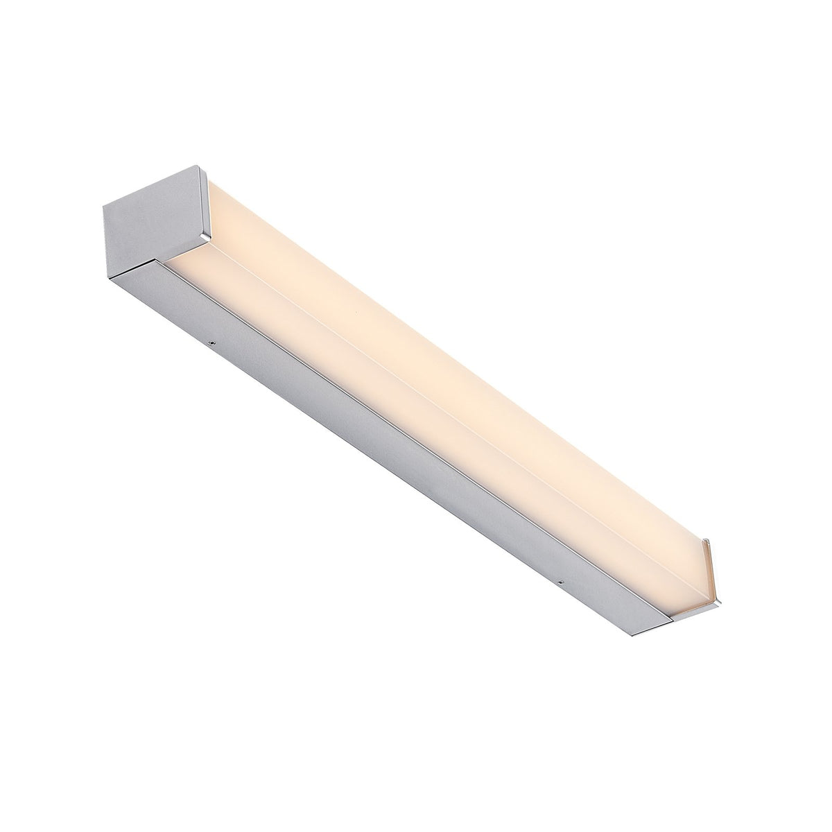 Lindby Klea LED-Badezimmerleuchte 60 cm weiß Chrom Spiegelleuchte Badlampe Lampe - 4251096580501