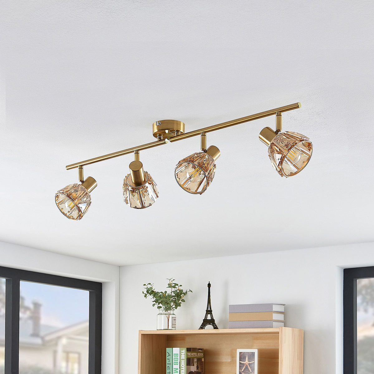 Lindby Kosta Deckenlampe Deckenlicht Lampe Leuchte Licht vierflammig E14 mess168 - 4251096570281