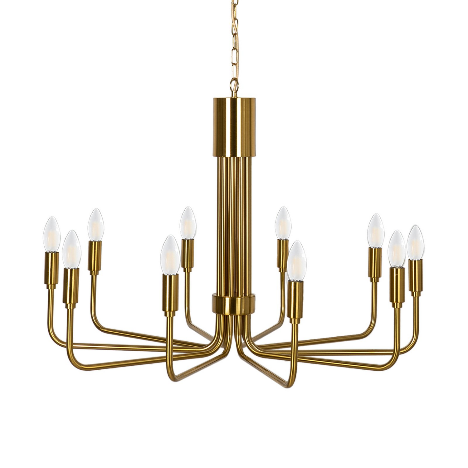 B-Ware Lindby Elanova Kronleuchter Deckenleuchte Deckenlampe Lampe Zehnflammig Messi810 - 4251911745856