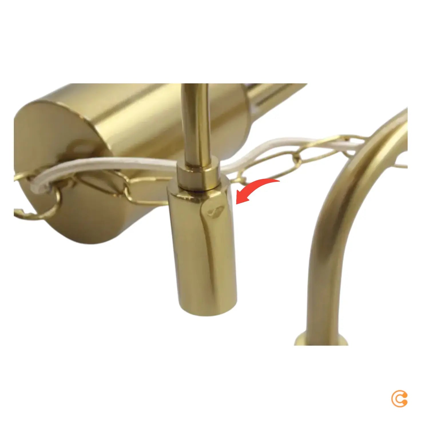 Lindby Elanova Kronleuchter Deckenleuchte Deckenlampe Lampe Siehe Text/Foto B-Ware - 4251911745856