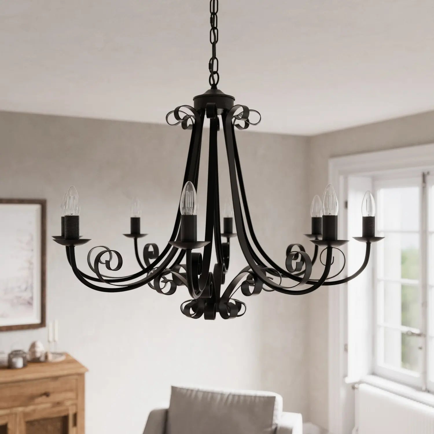 B-Ware Lindby Scaleria Kronleuchter Hängeleuchte Deckenlampe Pendelleuchte Siehe Text - 4251096578263