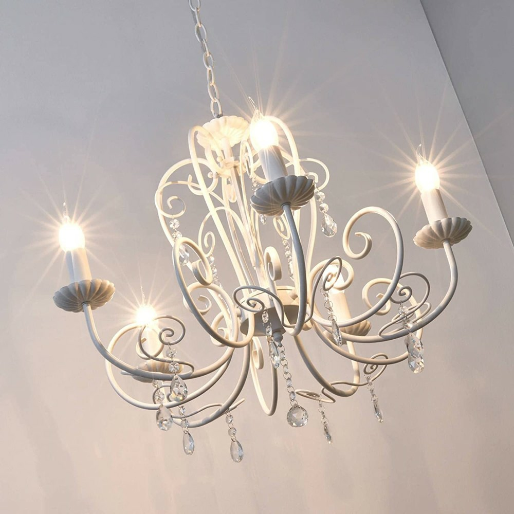 B-Ware Lindby Kronleuchter Sophina Deckenlampe Hängeleuchte Pendelleuchte 5 Flmg E14 - 4251096525724