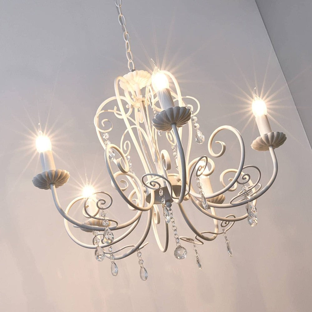 Lindby Kronleuchter Sophina Deckenlampe Hängeleuchte Pendelleuchte 5-flmg E14 - 4251096525724
