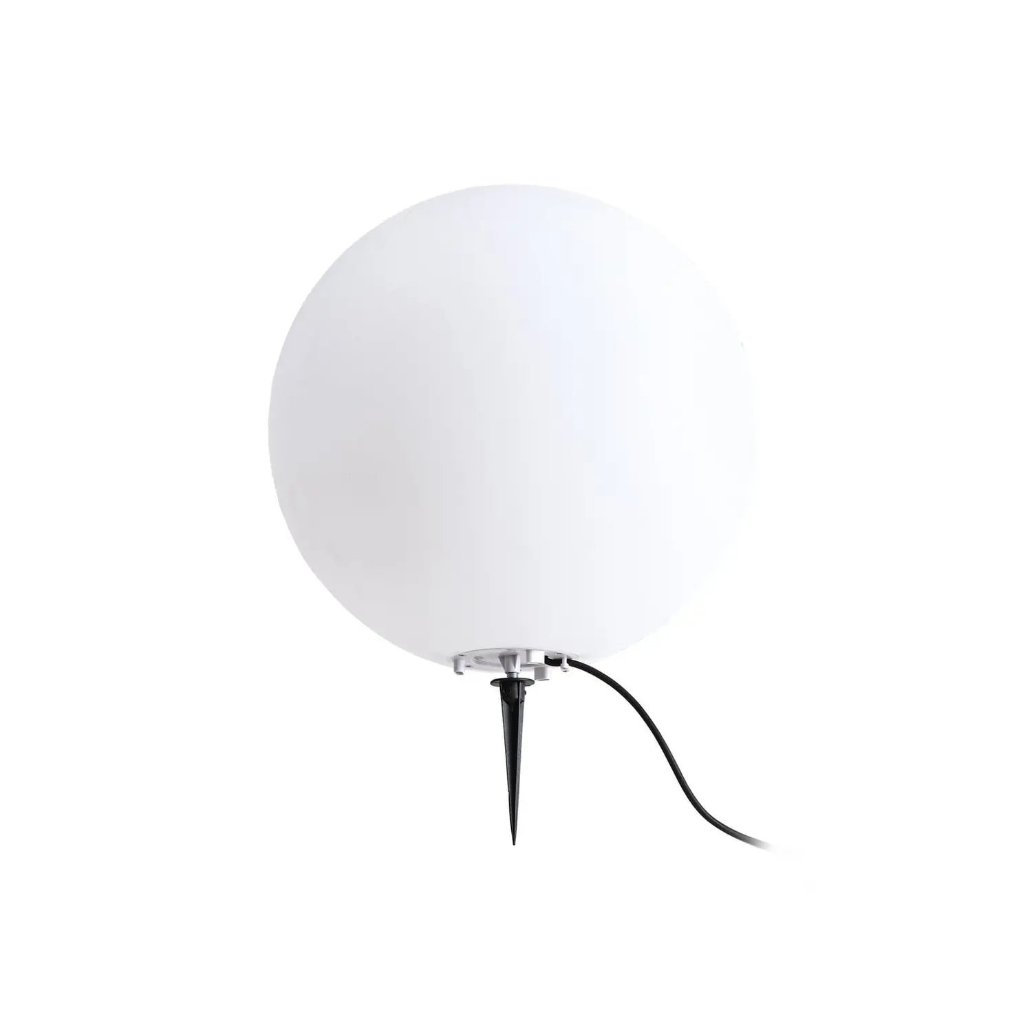 B-Ware Lindby Kugelleuchte Garten Valyra Außenleuchte E27 Led Weiß Erdspieß Ip54 ø 50cm - 4255830910432
